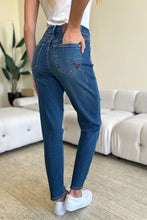 Load image into Gallery viewer, Hearts Full-Size Boyfriend Jeans with Coin Pocket
