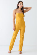 Load image into Gallery viewer, Backless Tied Spaghetti Strap Sleeveless Jumpsuit
