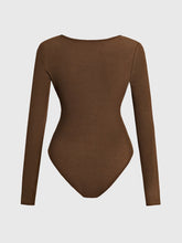 Load image into Gallery viewer, Round Neck Long Sleeve Bodysuit and Tied Pants Set
