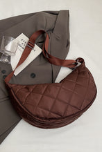 Load image into Gallery viewer, Quilted Crossbody Bag with Adjustable Strap
