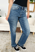 Load image into Gallery viewer, Full Size Mid Rise Release Hem Jeans
