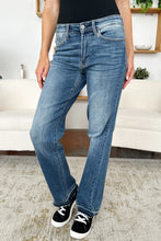 Load image into Gallery viewer, Full Size Mid Rise Release Hem Jeans
