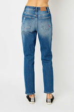 Load image into Gallery viewer, Hearts Full-Size Boyfriend Jeans with Coin Pocket
