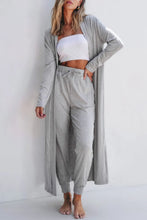 Load image into Gallery viewer, Cozy Chic Open Front Long Cardigan &amp; Legging Set
