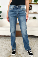 Load image into Gallery viewer, Full Size Mid Rise Release Hem Jeans
