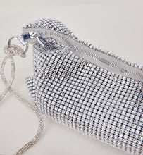 Load image into Gallery viewer, Silver bling bag
