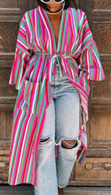 Load image into Gallery viewer, Striped Long Sleeve Cardigan
