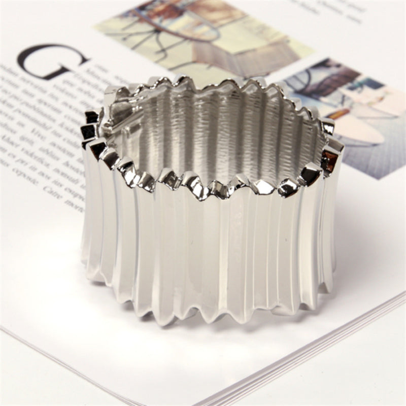 silver peak bracelet